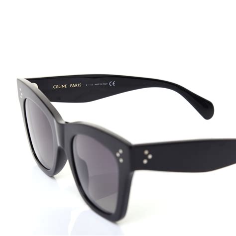 CELINE Polarized Sunglasses CL4004IN Black 